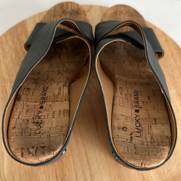 Lucky Brand Women's Mykayla Wedge Sandal 8.5m - Picture 6 of 8